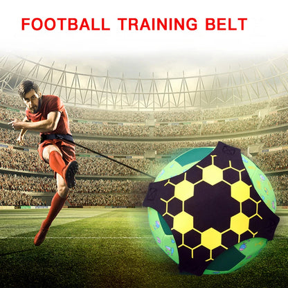 Soccer Ball Juggle Bags Children Auxiliary Circling Training Belt Kids Soccer Kick Trainer Kick Solo Soccer Trainer Football