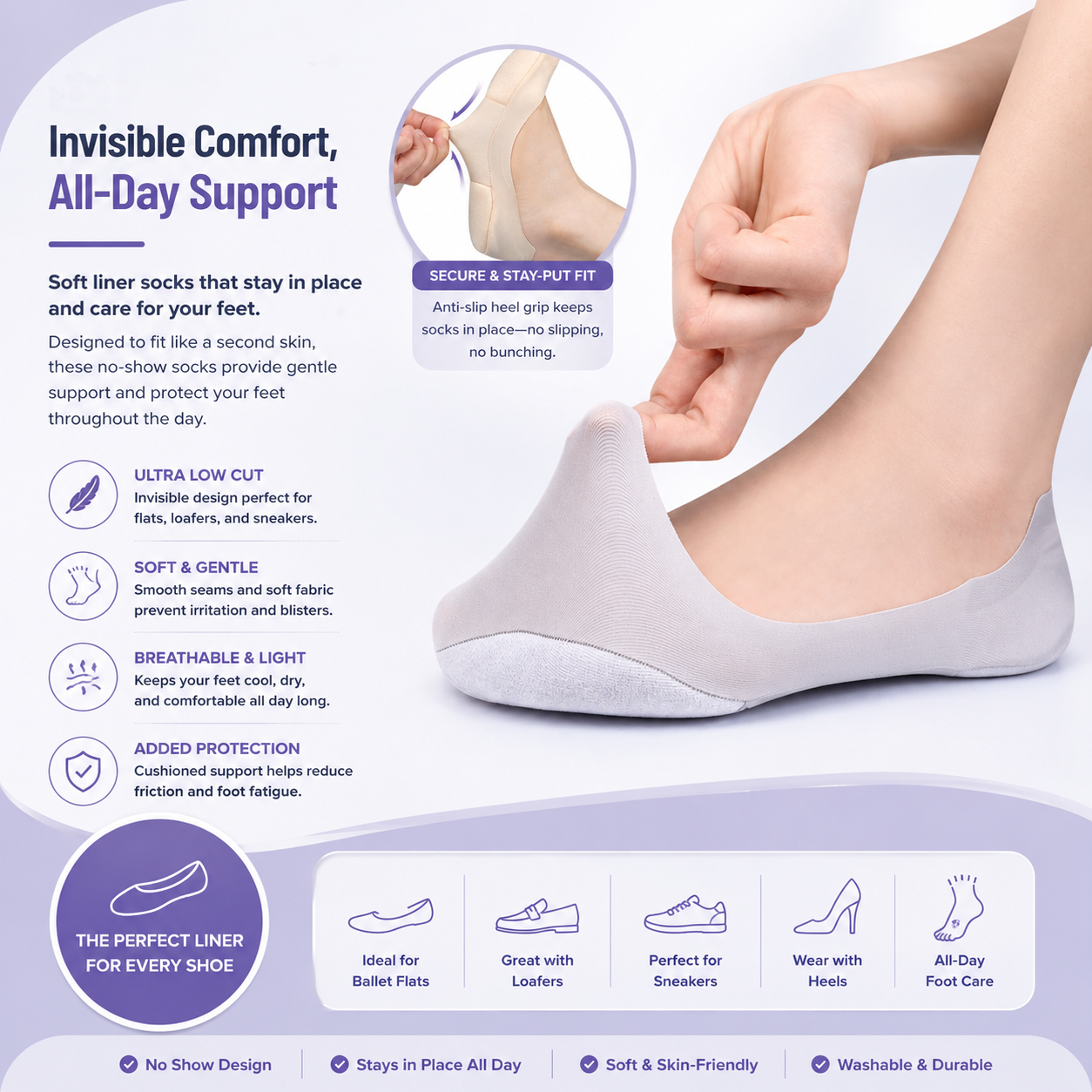 Footies ComfortStep™