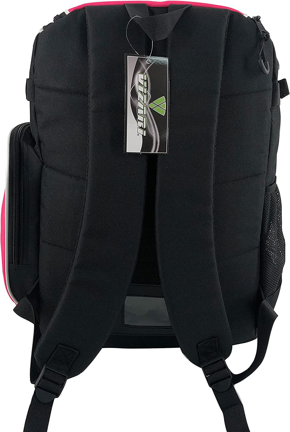 'Cambria' Soccer Backpack | Versatile Multiple Sports Bag for Ultimate Convenience | for Kids and Adults - Neon Pink/ White